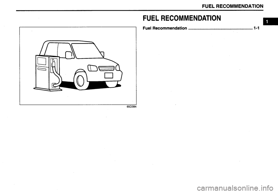 SUZUKI ALTO 2011  Owners Manual 