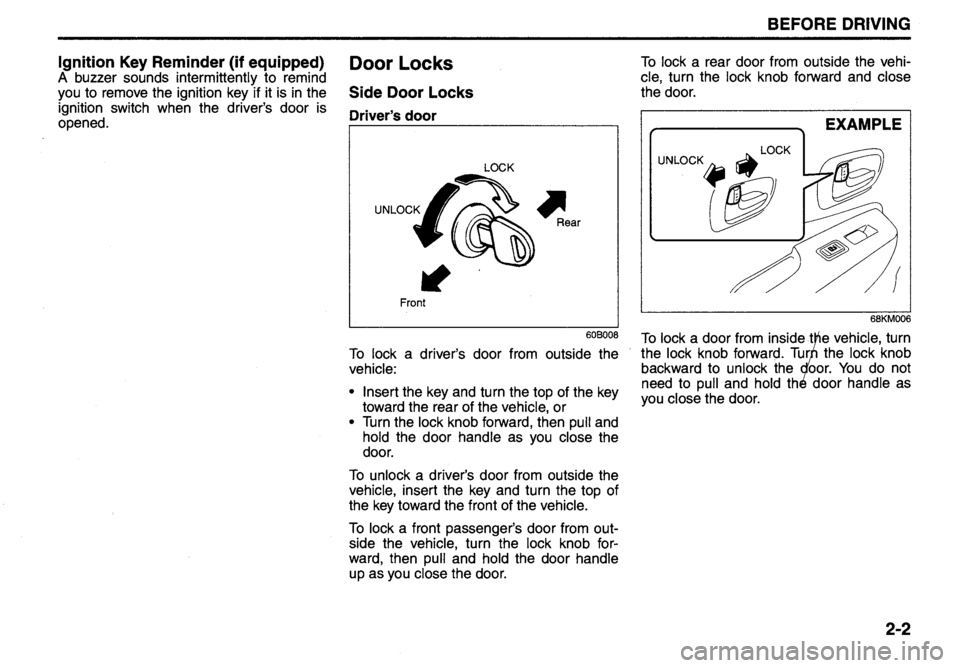 SUZUKI ALTO 2010  Owners Manual 