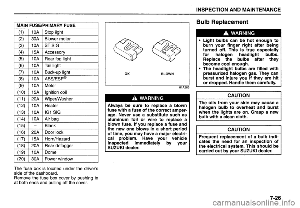 SUZUKI ALTO 2009  Owners Manual 