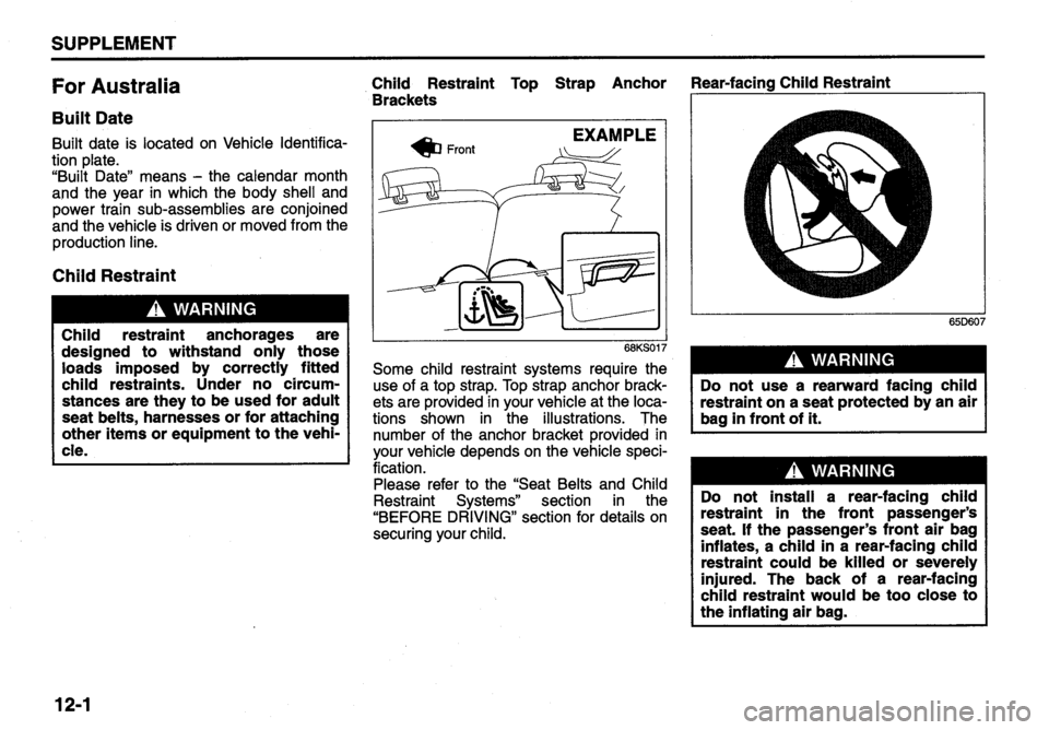 SUZUKI ALTO 2010  Owners Manual 