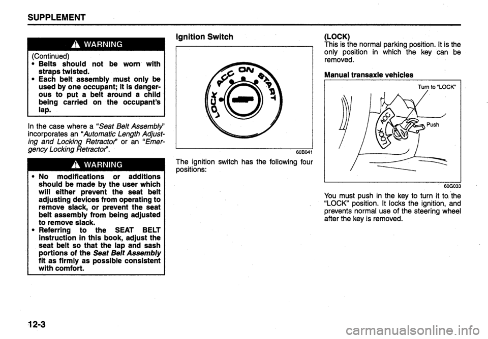 SUZUKI ALTO 2010  Owners Manual 