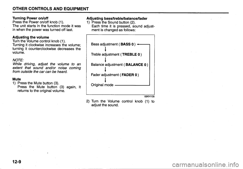 SUZUKI ALTO 2009  Owners Manual 