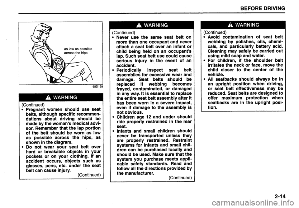 SUZUKI ALTO 2010  Owners Manual 