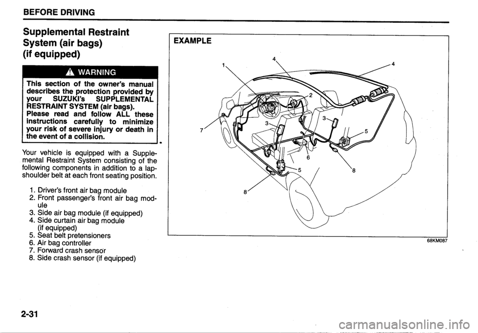 SUZUKI ALTO 2010  Owners Manual 
