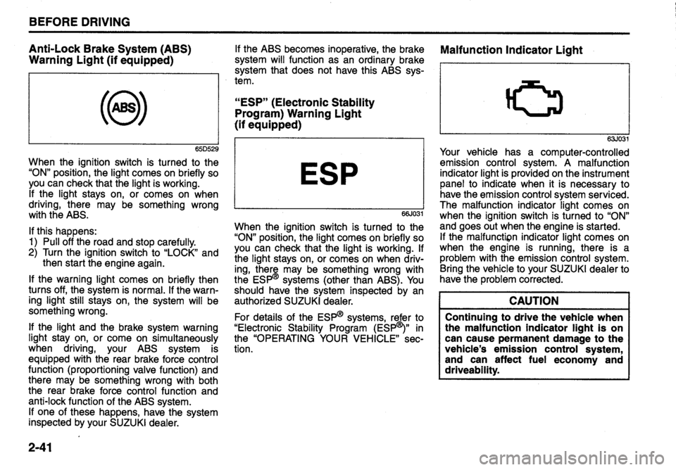 SUZUKI ALTO 2011  Owners Manual 