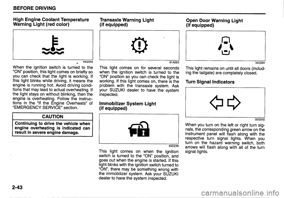 SUZUKI ALTO 2010  Owners Manual 