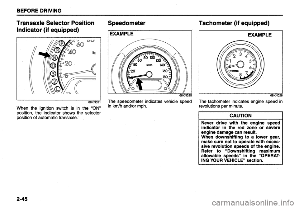 SUZUKI ALTO 2010  Owners Manual 