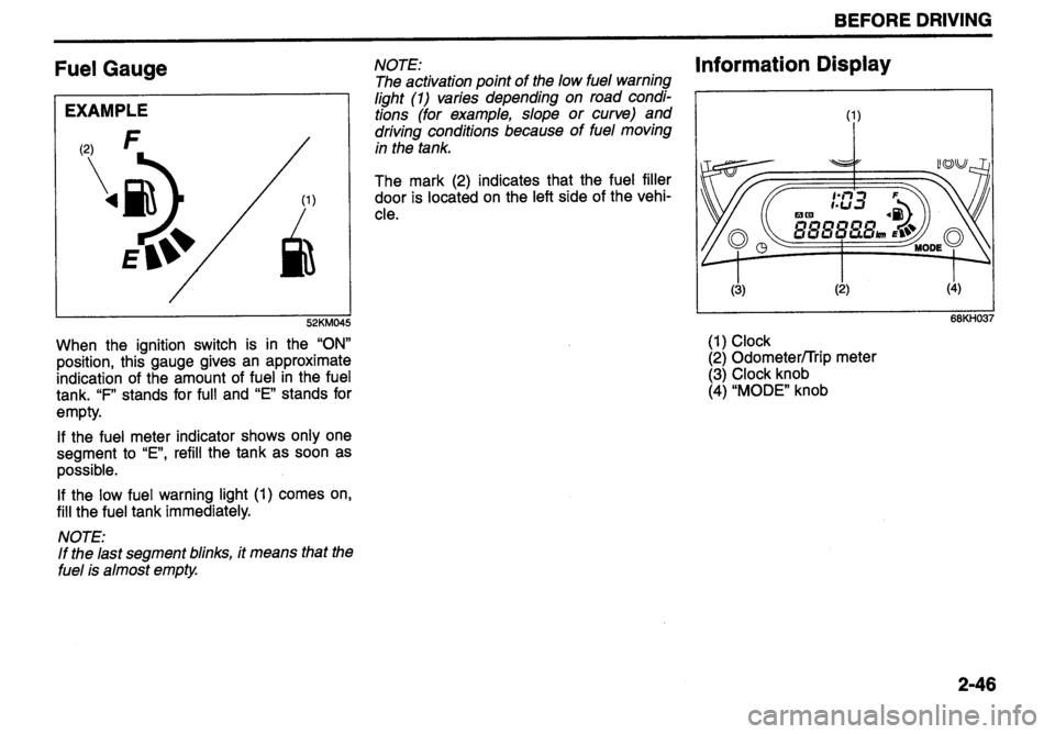 SUZUKI ALTO 2010  Owners Manual 