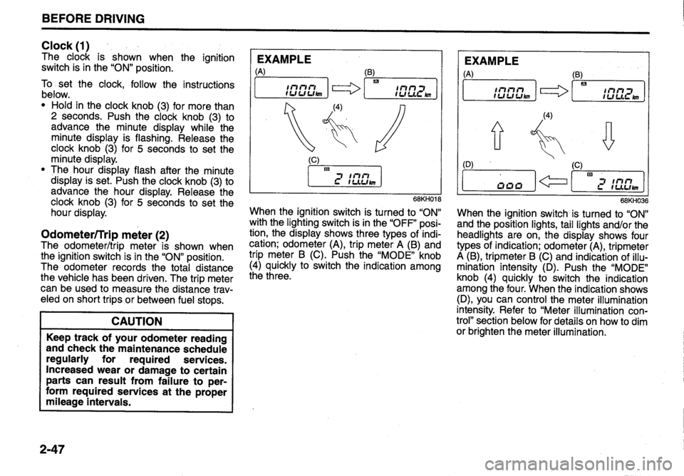 SUZUKI ALTO 2010  Owners Manual 