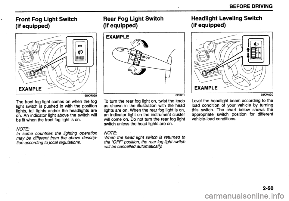 SUZUKI ALTO 2010  Owners Manual 