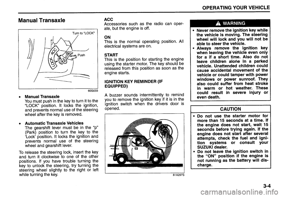 SUZUKI ALTO 2011  Owners Manual 