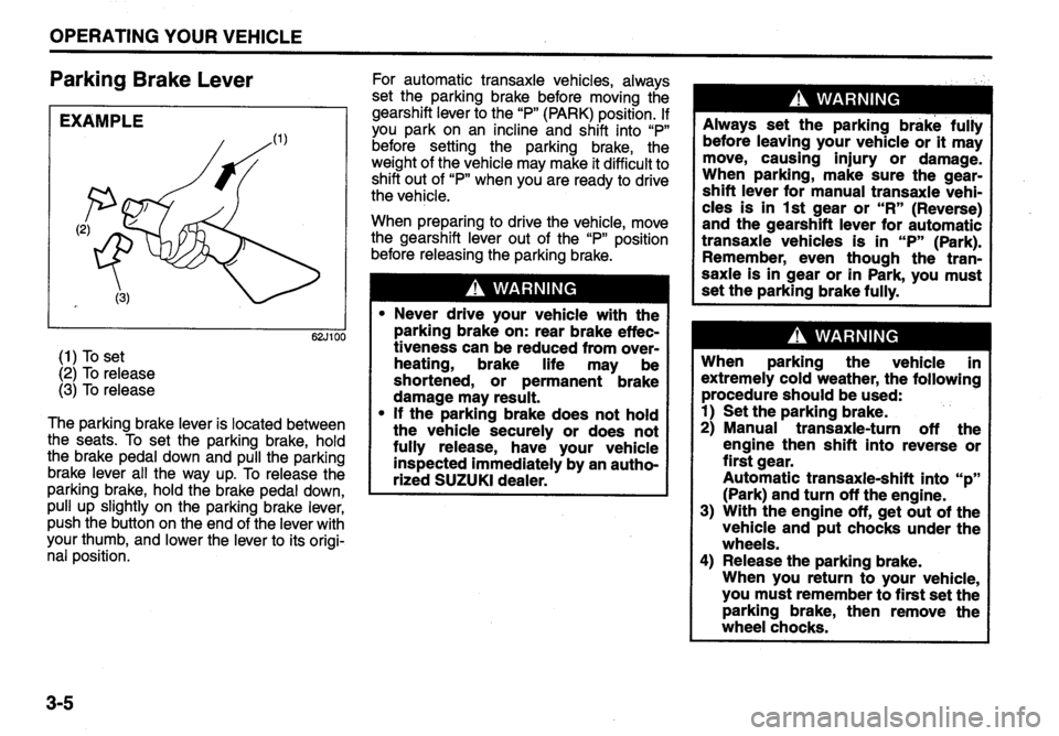 SUZUKI ALTO 2011  Owners Manual 