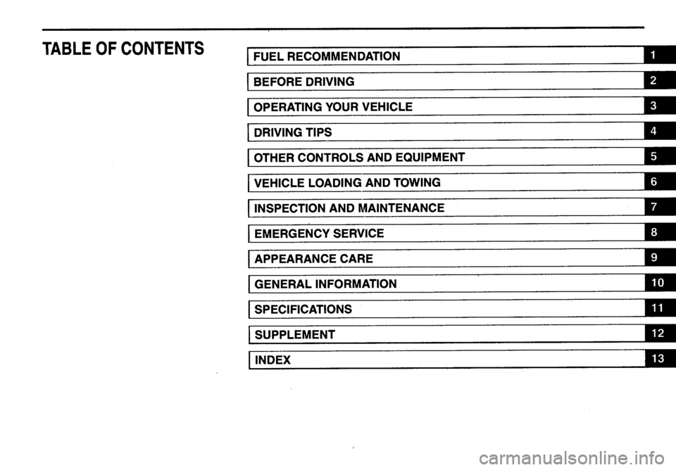 SUZUKI ALTO 2011  Owners Manual 