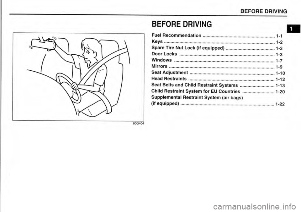 SUZUKI JIMNY 2010  Owners Manual 