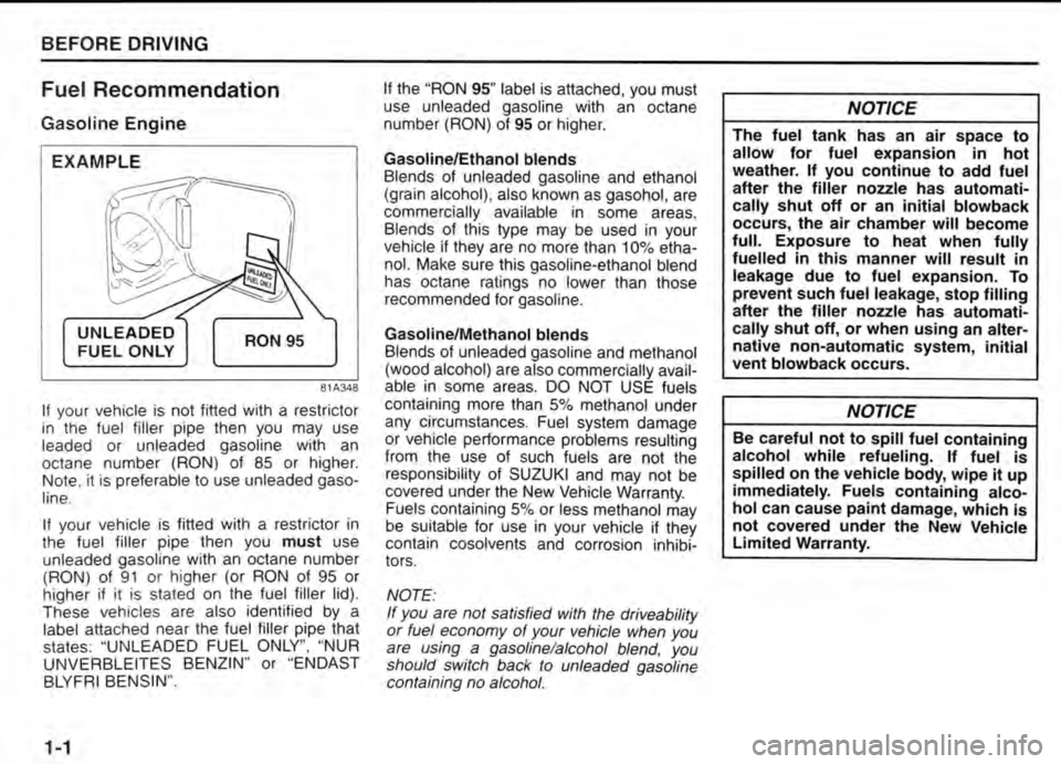 SUZUKI JIMNY 2010  Owners Manual 