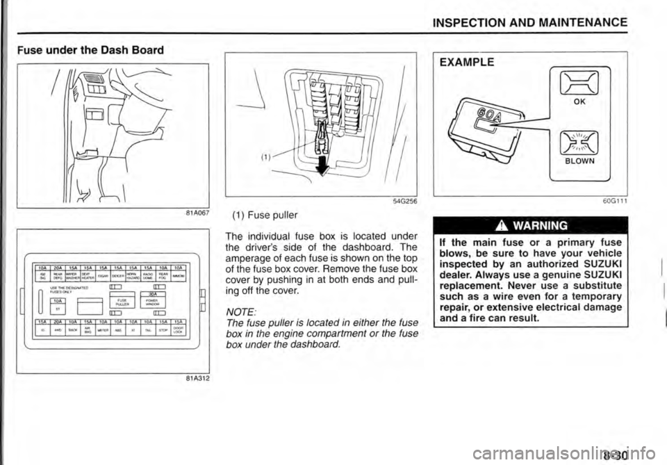 SUZUKI JIMNY 2015  Owners Manual 