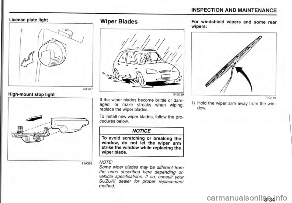 SUZUKI JIMNY 2015  Owners Manual 