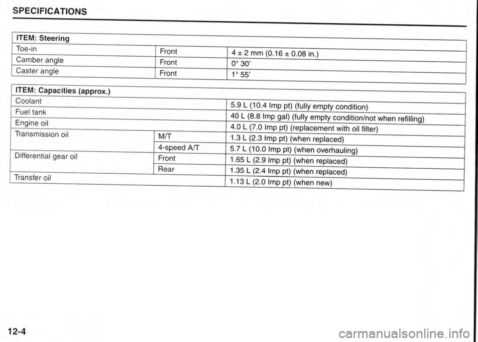 SUZUKI JIMNY 2010  Owners Manual 