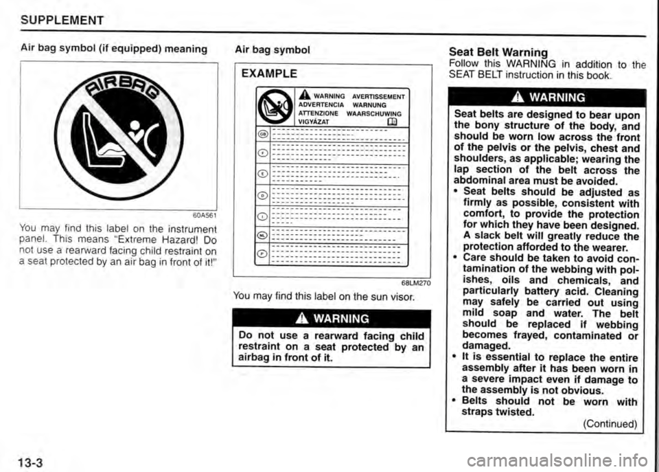 SUZUKI JIMNY 2009  Owners Manual 
