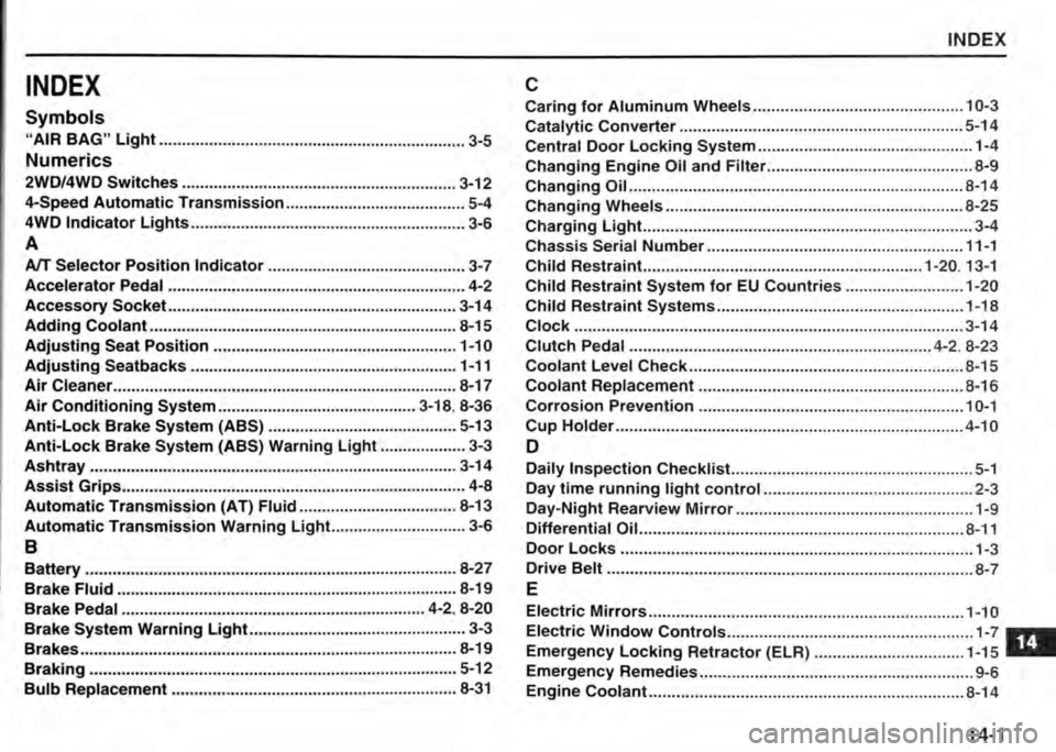 SUZUKI JIMNY 2009  Owners Manual 