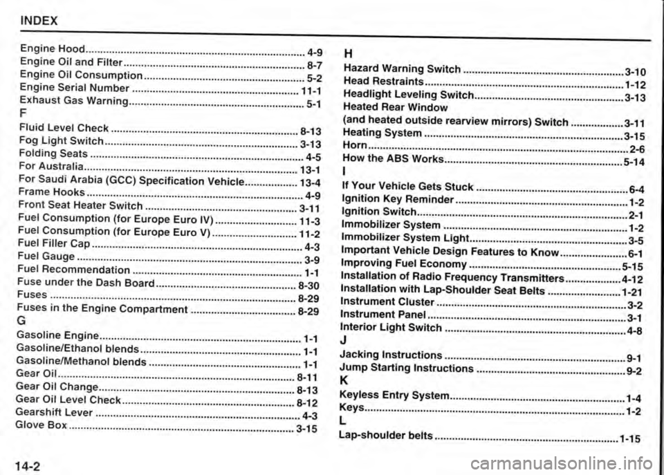 SUZUKI JIMNY 2009  Owners Manual 