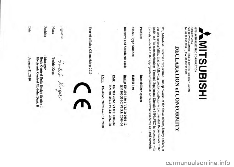 SUZUKI JIMNY 2009  Owners Manual 