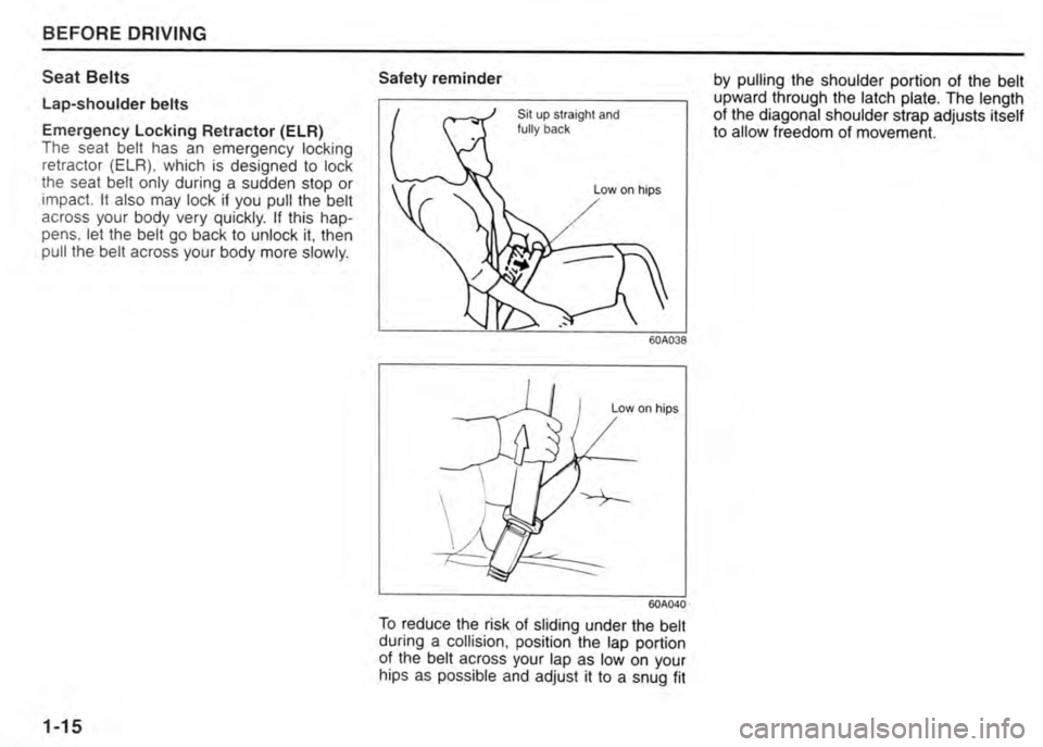 SUZUKI JIMNY 2015  Owners Manual 