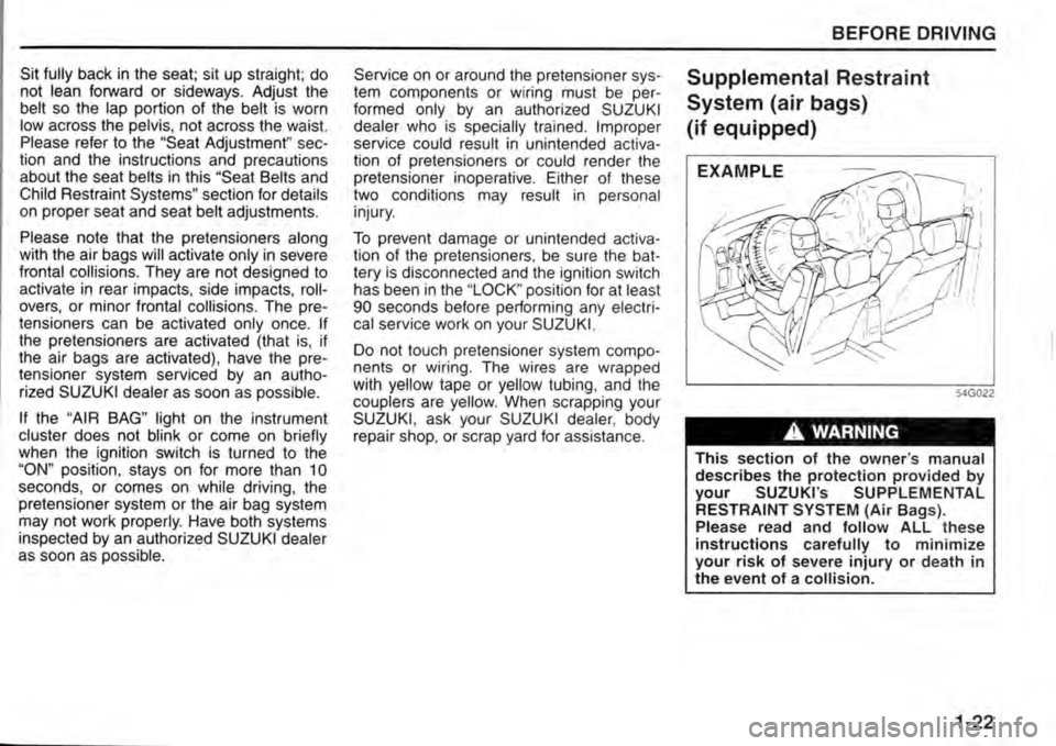SUZUKI JIMNY 2015  Owners Manual 