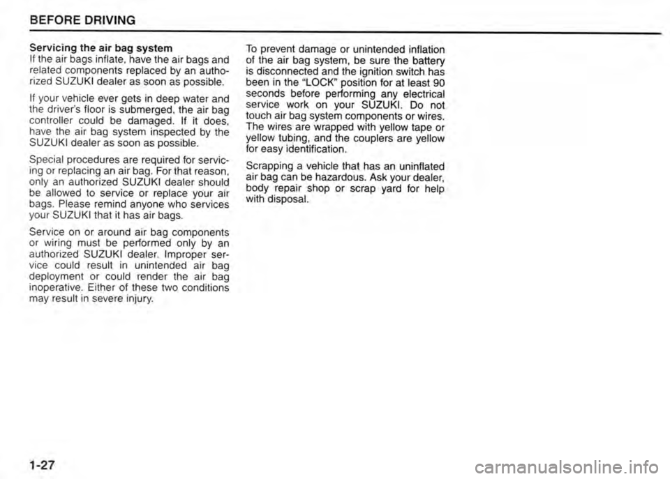 SUZUKI JIMNY 2015  Owners Manual 