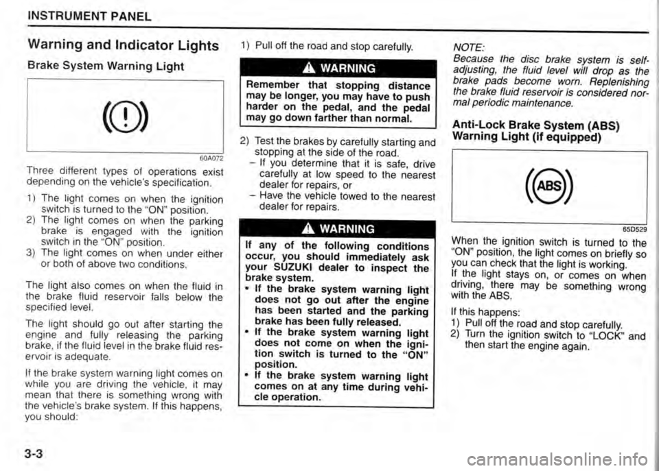 SUZUKI JIMNY 2009  Owners Manual 