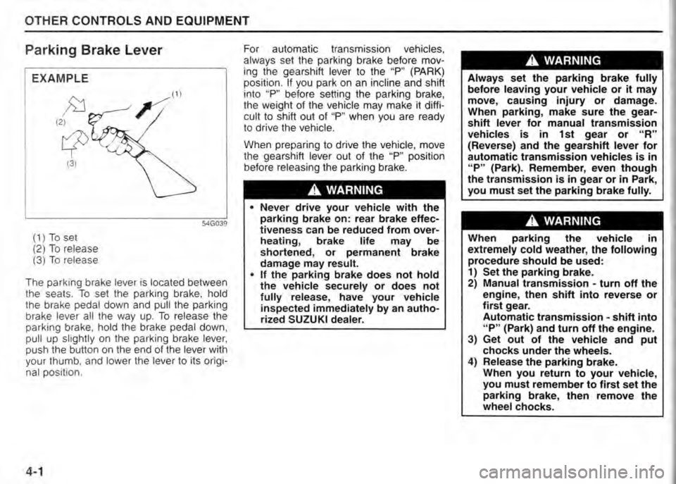 SUZUKI JIMNY 2015  Owners Manual 