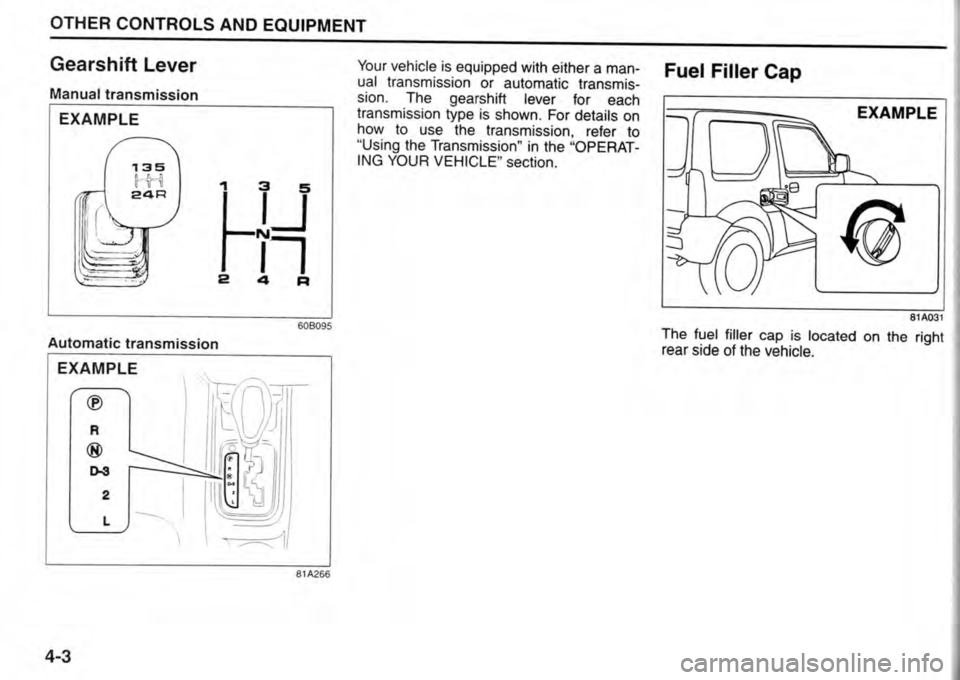 SUZUKI JIMNY 2015  Owners Manual 