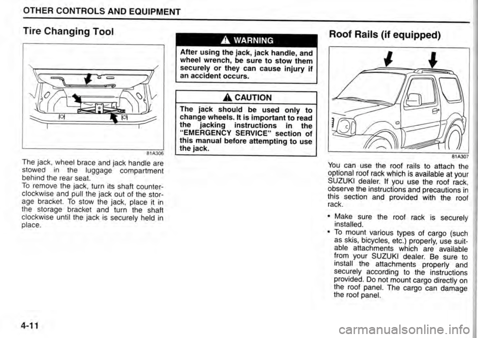 SUZUKI JIMNY 2015  Owners Manual 
