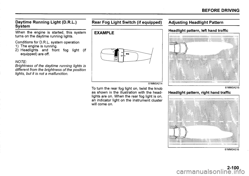 SUZUKI SX4 2016  Owners Manual 