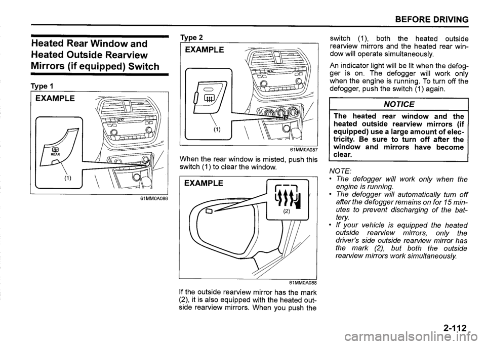 SUZUKI SX4 2015  Owners Manual 