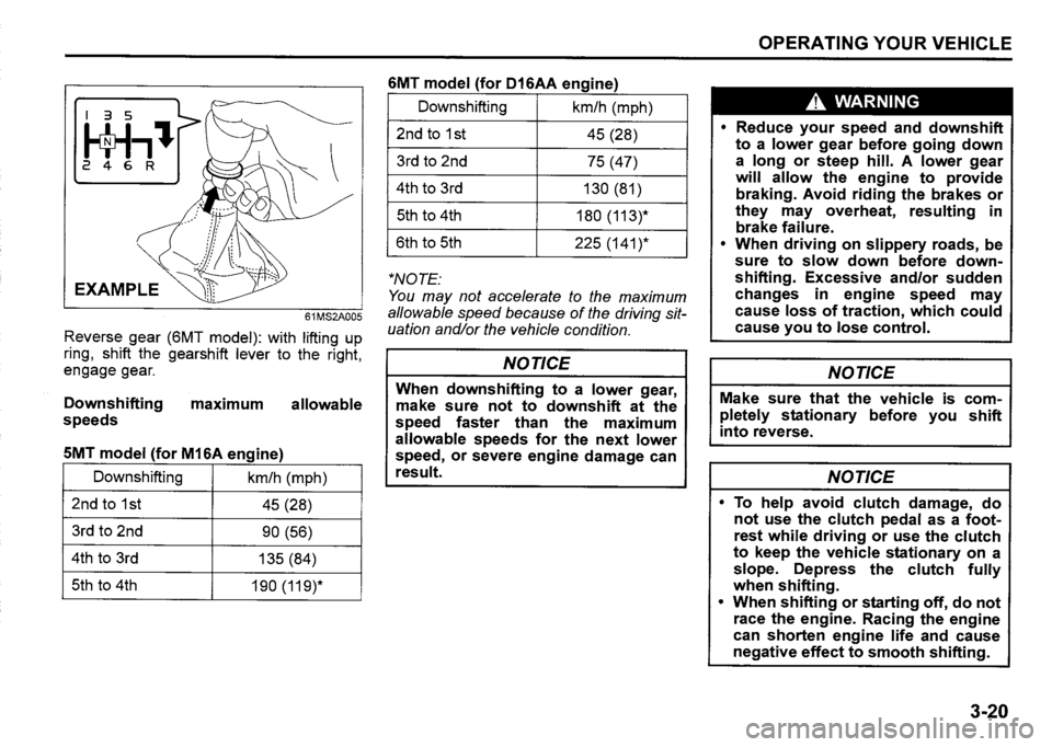 SUZUKI SX4 2015  Owners Manual 