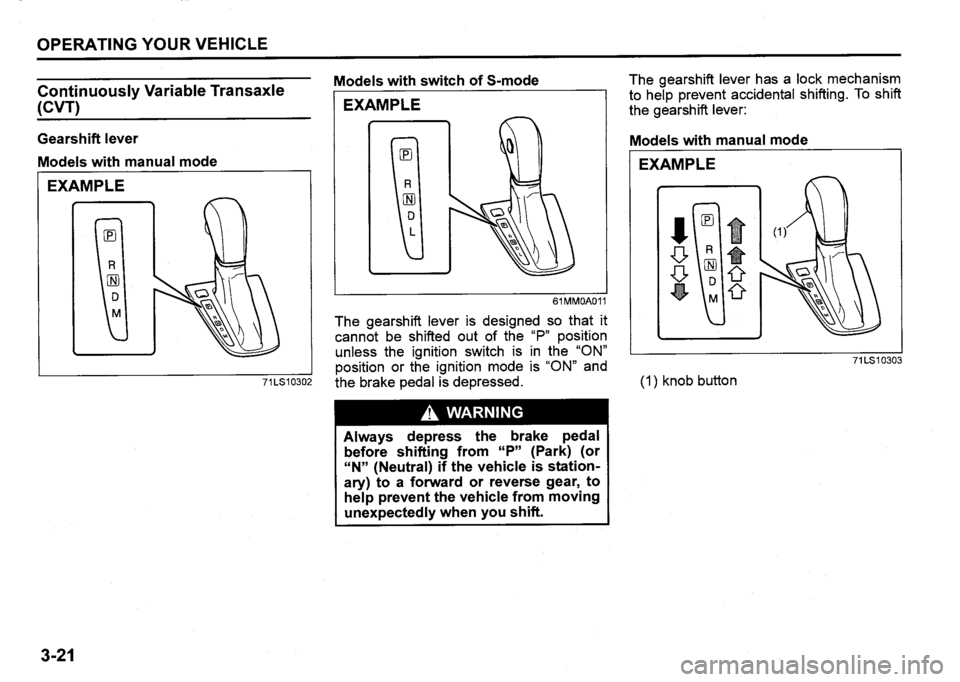 SUZUKI SX4 2015  Owners Manual 