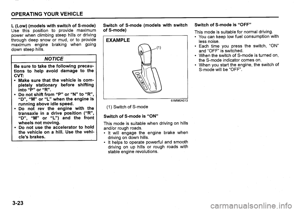 SUZUKI SX4 2015  Owners Manual 