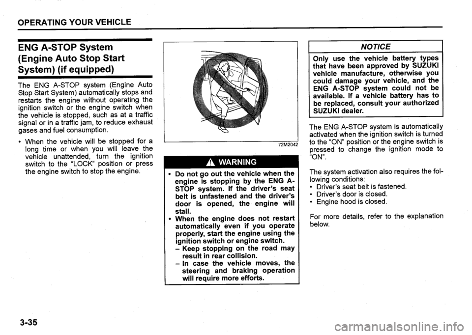 SUZUKI SX4 2016  Owners Manual 