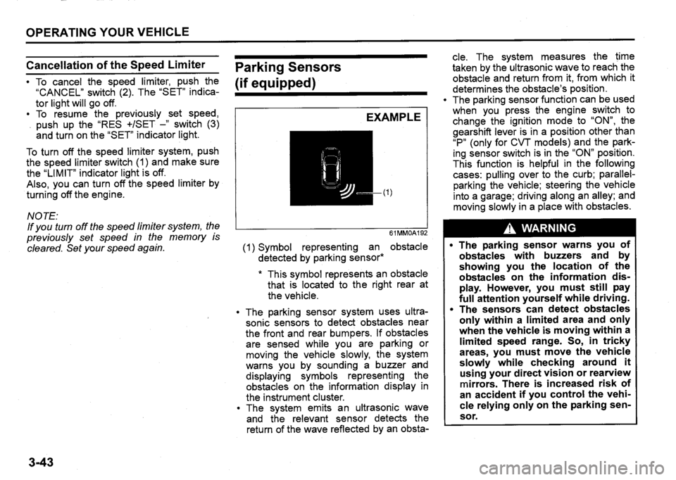 SUZUKI SX4 2016  Owners Manual 