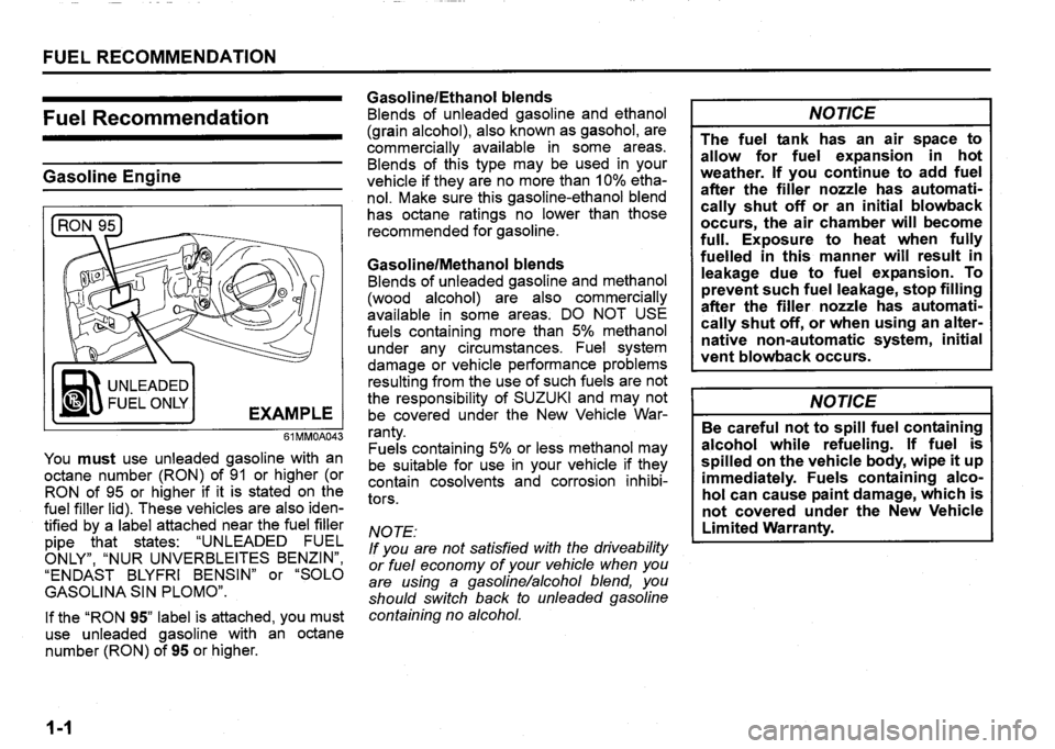 SUZUKI SX4 2016  Owners Manual 