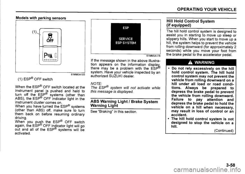 SUZUKI SX4 2020  Owners Manual 