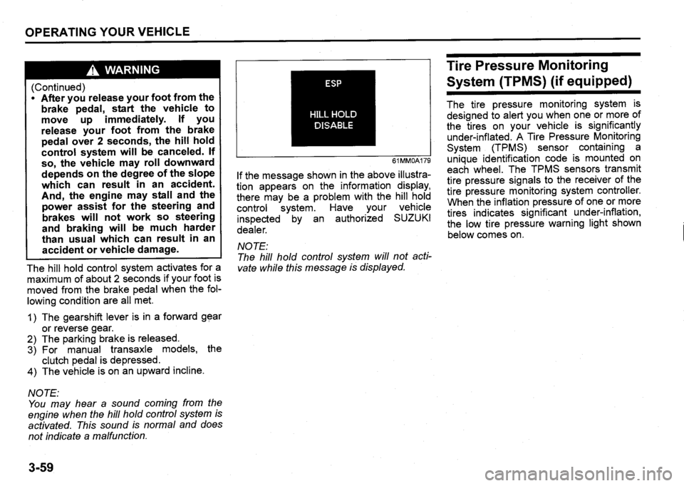 SUZUKI SX4 2020  Owners Manual 