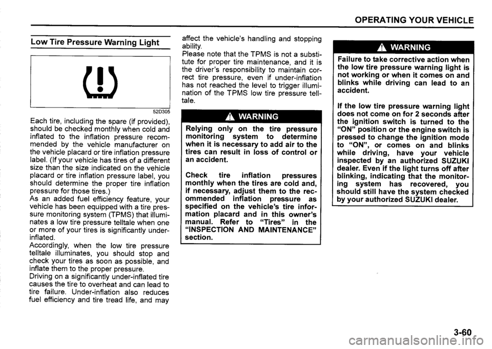 SUZUKI SX4 2020  Owners Manual 