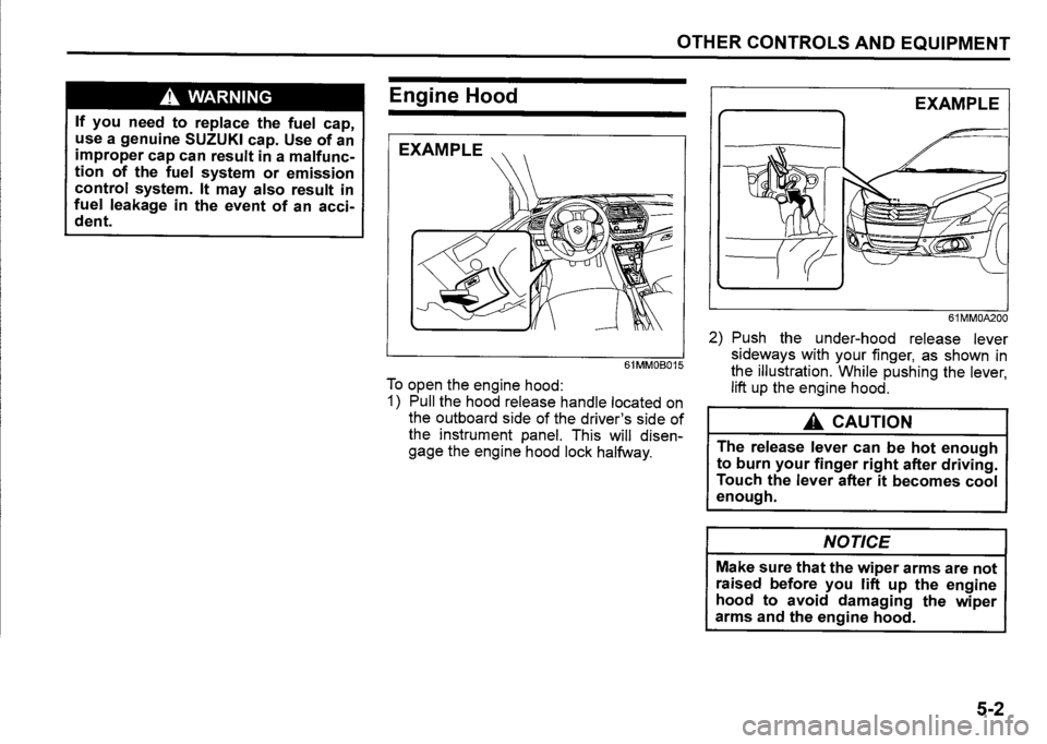 SUZUKI SX4 2017  Owners Manual 