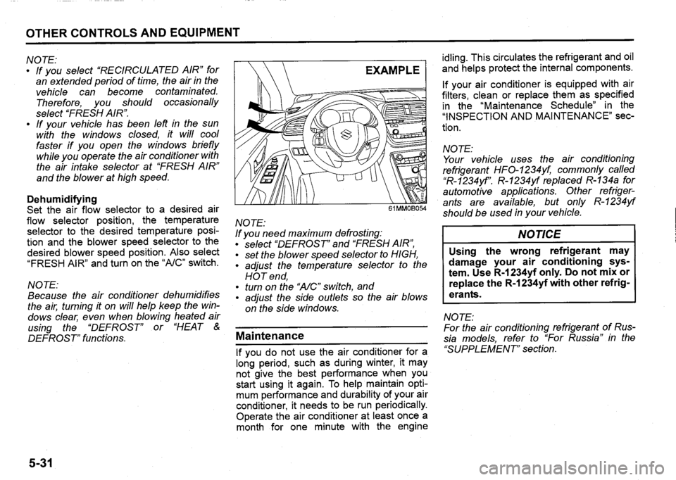 SUZUKI SX4 2020  Owners Manual 