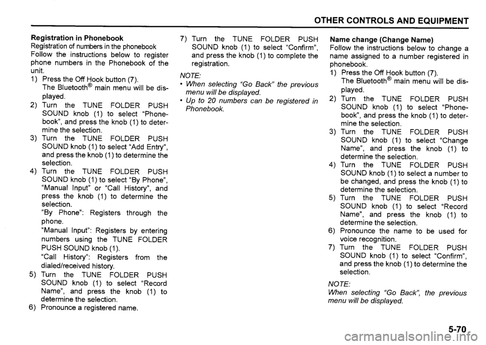 SUZUKI SX4 2020  Owners Manual 