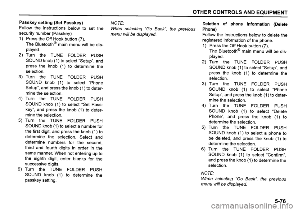 SUZUKI SX4 2015  Owners Manual 