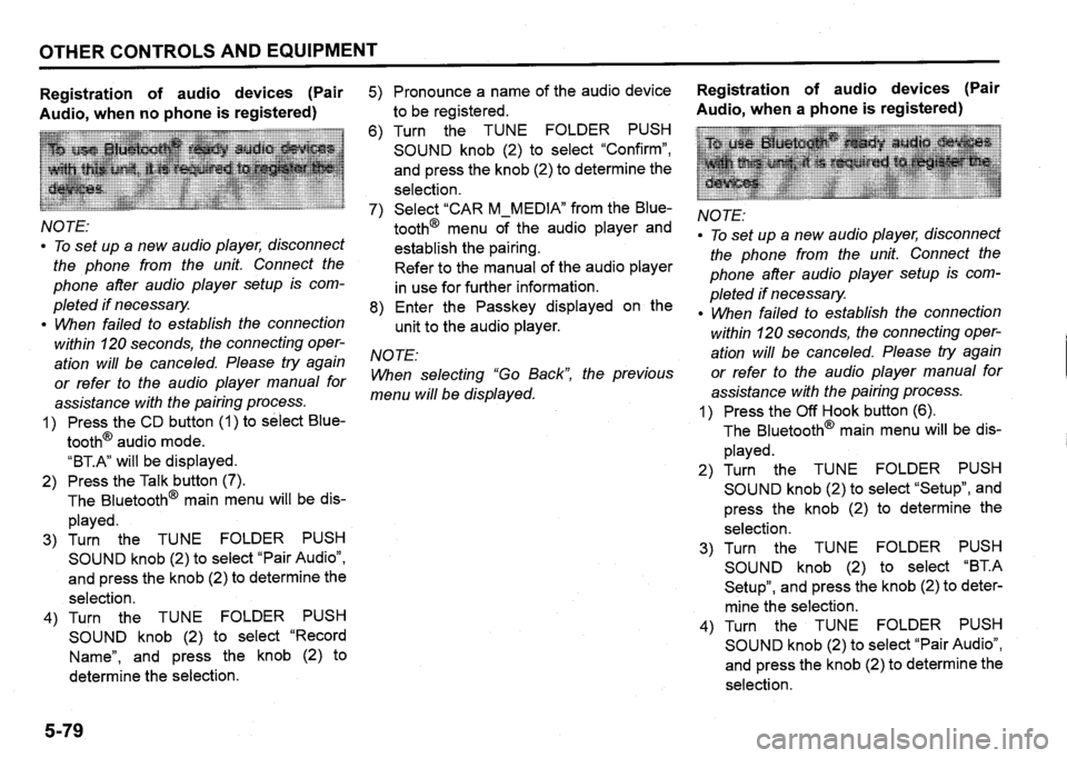 SUZUKI SX4 2015  Owners Manual 