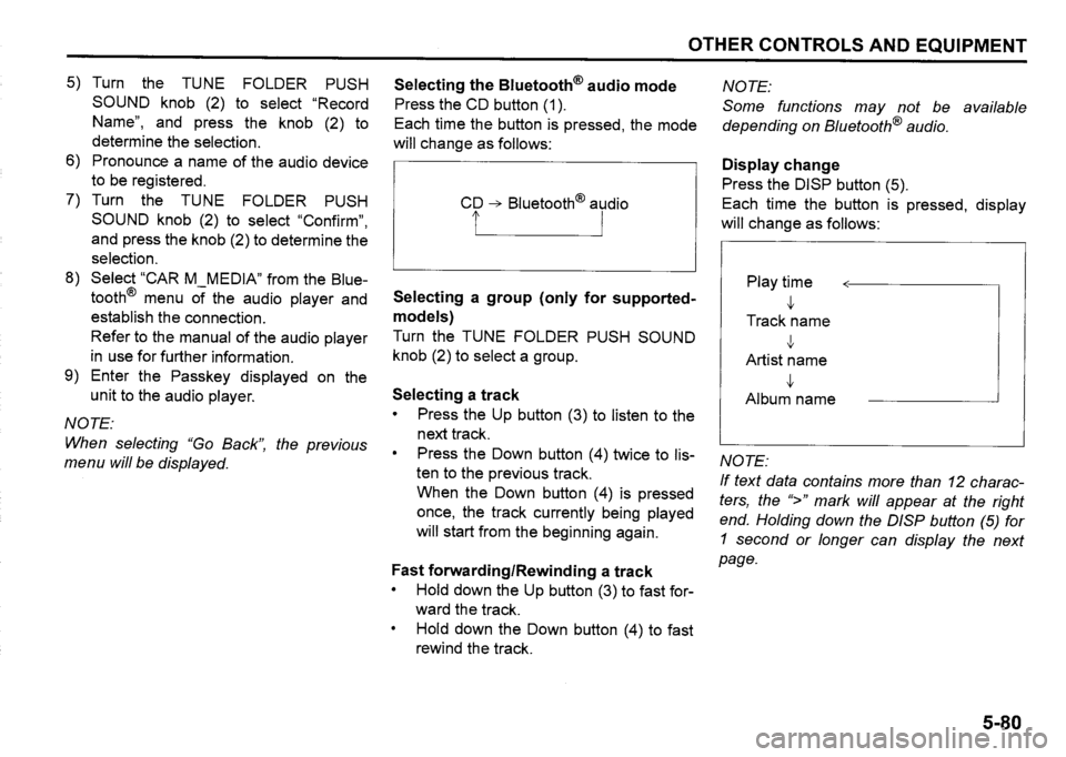 SUZUKI SX4 2015  Owners Manual 